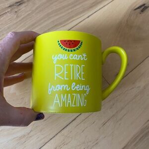 Retirement Mug, watermelon theme